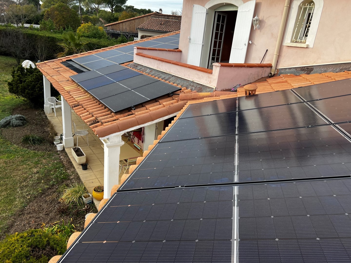 Chantier - 5.6kwc - à Saussines-