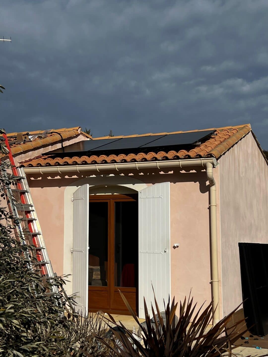 Chantier - 5.6kwc à Saussines