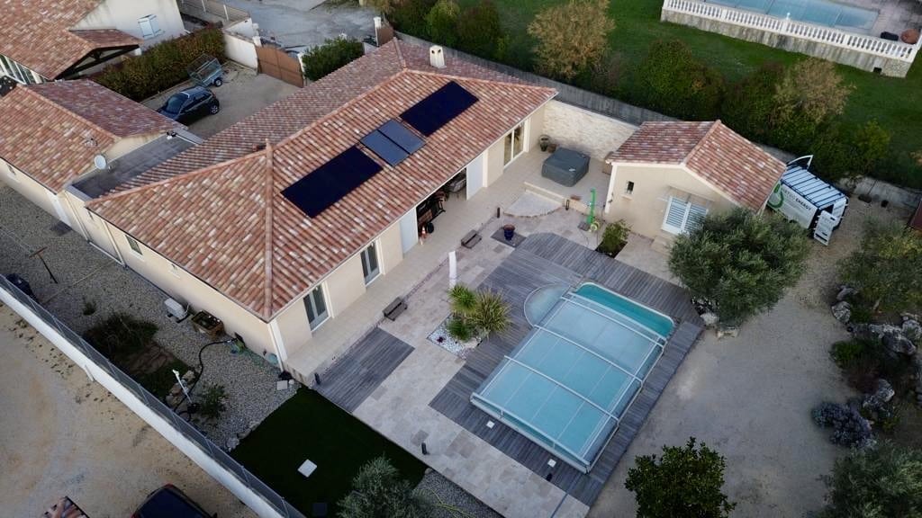 installation réalisée à Boisset Gaujac